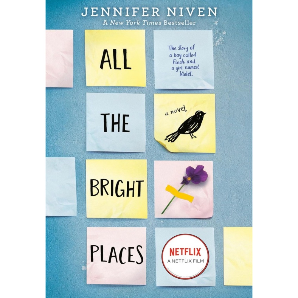 All the Bright Places Paperback Jennifer Niven NYT Bestseller 2016 Novel